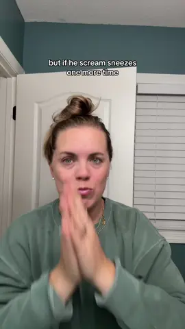 No one can tell me they like the scream sneezes #wifetok #momlife #husbandwife 
