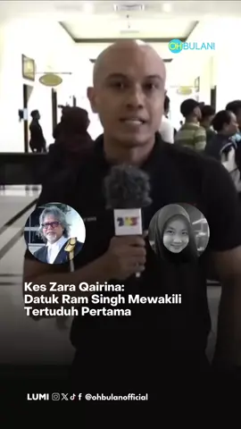 Prosiding bermula kira-kira jam 9.30 pagi; di Mahkamah Kota Kinabalu. Petugas media dan orang awam diarah meninggalkan kawasan berhampiran tempat bersidang. #ohbulan #kinitrending #tertuduh #zaraqairina #datukramsingh
