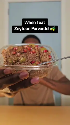 There is something When it comes to eating Zeytoon parvardeh olives, that just makes me want to have fun and dance. #iran #farsi #persian #Persianfood #dari 