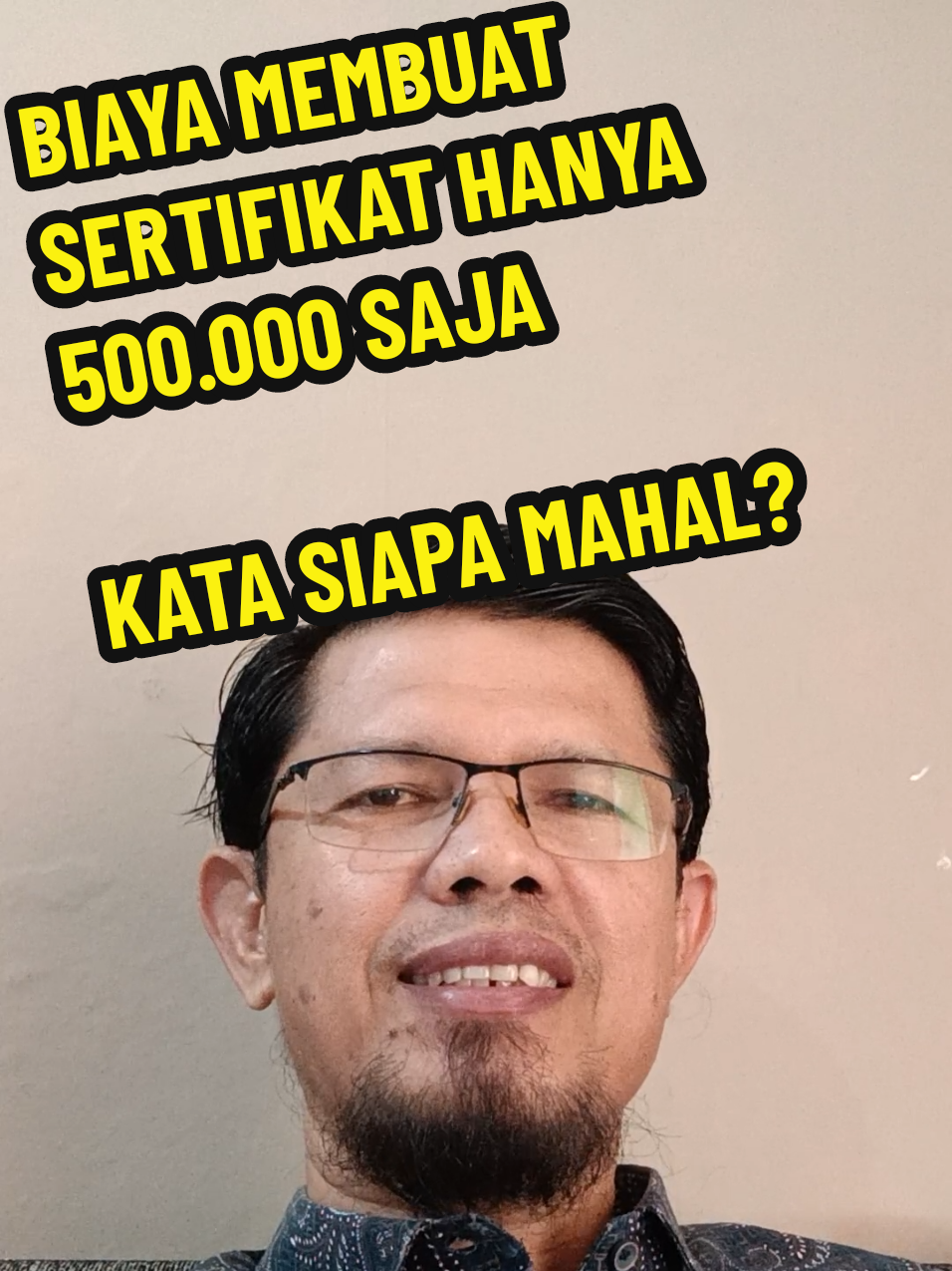 Ini dia biaya membuat sertifikat. Murah sekali ngga sampai puluhan juta #biayamembuatsertfikat #biayasertifikat #biayasertifikattanah #sertifikatrumah 