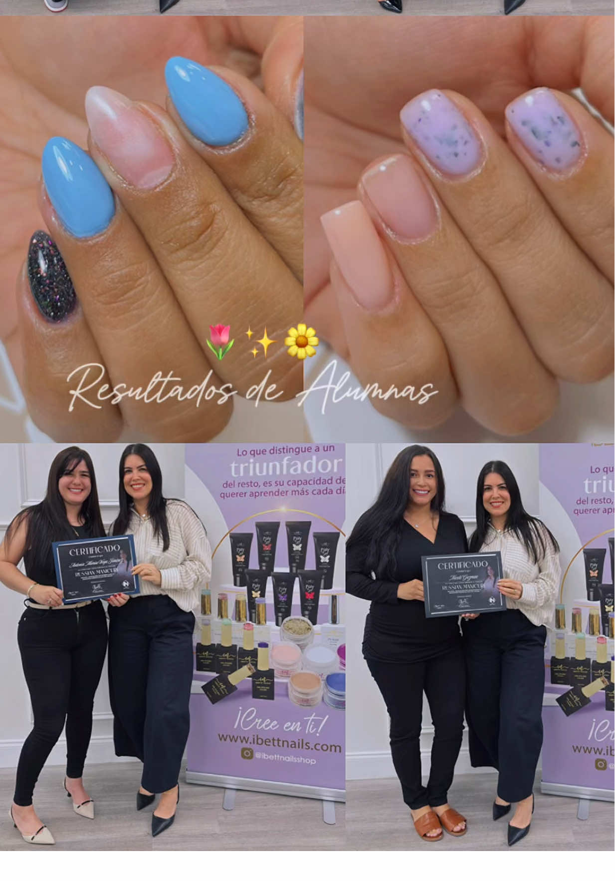 Mucho éxito a cada una de mis alumnas de Orlando FL #ibettnails #ibettnailsproducts #florida #nails💅 #uñas 