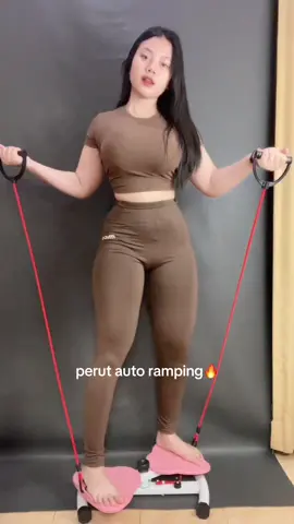 Latihan perut biar ramping dan berbentuk cukup dirumah aja pakai alat ini udah joss🔥🔥