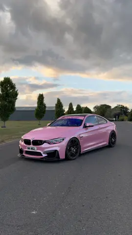 Pink M4 💕  #bmw #m4 #m4competition 