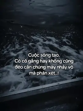 我的人生。 无论我是否努力，我都不需要你介入并评判……！