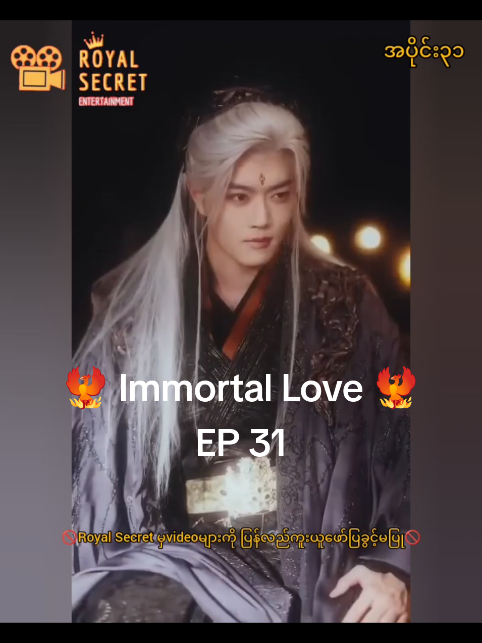 🐦‍🔥 Immortal Love 🐦‍🔥 EP 31 #telegramမှာစဆုံးရပါပြီ #royalsecret #fyp #shortdrama #douyin #fypシ゚viral #immortallove 