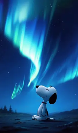 ✨🐶💚🍀🩵💜 #スヌーピー #壁紙 #snoopy #ダイナミック壁紙 #壁紙にどうぞ #fyp #壁紙推薦 #オーロラ #livewallpaper 