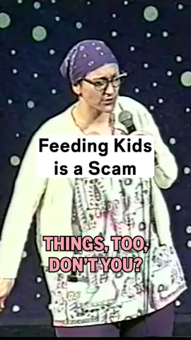 Feeding kids is a full-time scam… #EttaMay #standupcomedy #comedyreels #parenting 