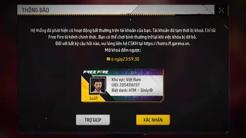Combo hủy diệt người chs ko hack nma khoá nick 7ngày ban xuống đồng ban tổ đội mong anh gà xem xét mở cho e  @BÁC GẤU @C4 Gaming @Garena Free Fire VN #ff #ffvn #garenafreefire#CapCut #freefirevietnam🇻🇳 