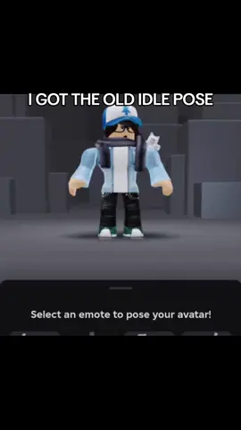 now my avatar gonna look more awesome :: #robloxidle #idlepose #oldroblox #animationpack #roblox ::