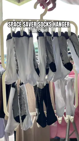 Perfect talaga sa socks at underwear✅ #hangerclips #spacesaver #multiclips #socks #underwear 