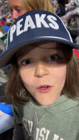Guys, he’s 7 ok 🙄 and DONT forget it !!! #portlandseadogs  #baseball #family #maine #vacation 