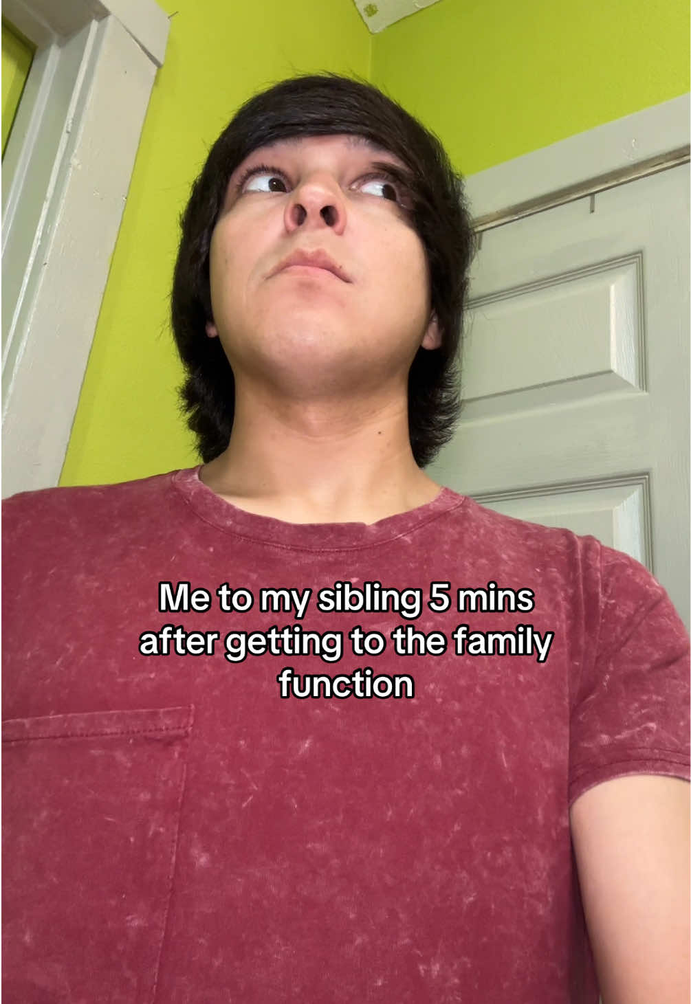 Let gtfoh 😟 #fyp #foryou #viral #Siblings #familytime 