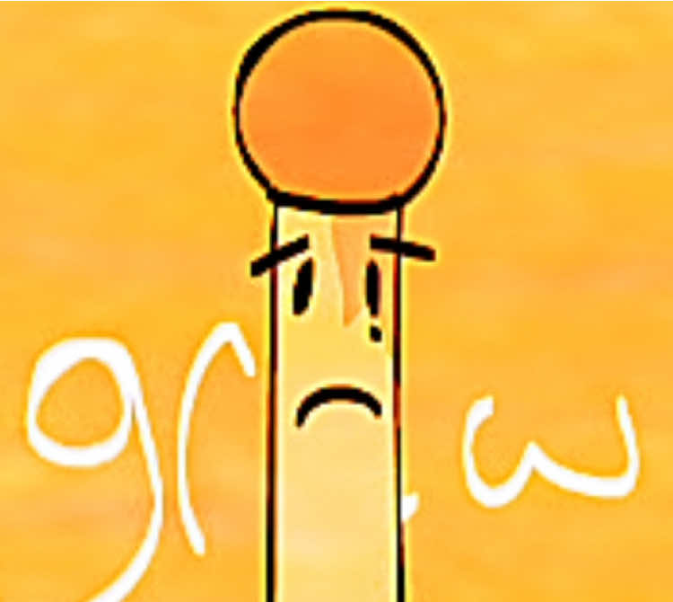matchil angst #needle #pencil #match  #bfdia #fyp