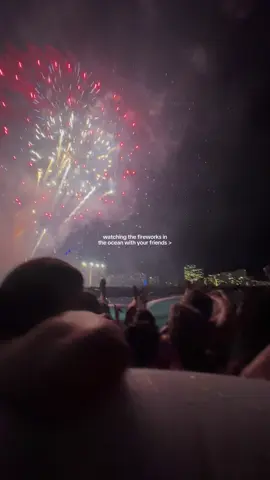 hawaii at night is so magical, whether in a boat or pool