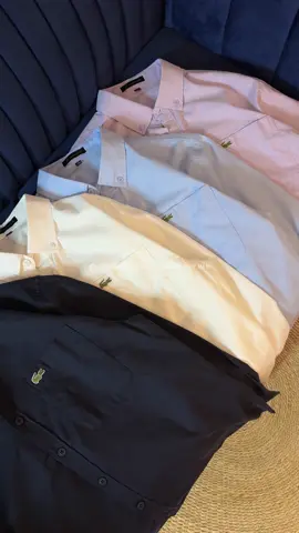 Lacoste Cotton Full Sleeve Shirt  Size-L,XL,2XL,3XL Dm us in instagram for more details.! #sk #skcloset #oldmoneyoutfits #lacosteshirt #oldmoneyshirt 