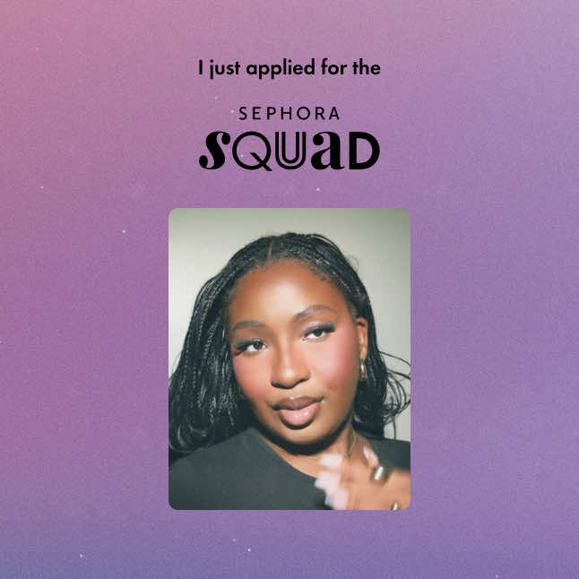 if i’ve been a help to your beauty journey or if you just want to support me, please share a testimonial in my bio! 🔗💋 this is gonna be my third year applying for sephora squad because why not!? life’s too short to count yourself out of opportunities! thank you all for supporting me 🥹💓  #sephorasquad #makeup #blackgirlmakeup #makeuptutorial #fyp 