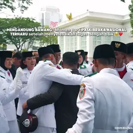 Terharu banget pasti para Paskibraka yang berhasil menyelesaikan tugas dengan baik #hutri80 #hutri80indonesia🇮🇩 #paskibraka #paskibrakaindonesia #paskibra 
