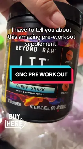 #gnc#gncpreworkout#preworkoutpowder#beyondrawlit