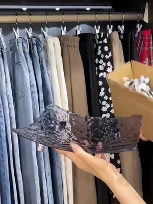Hindi kinakalawang na asero multifunctional hanger na may hook at clip