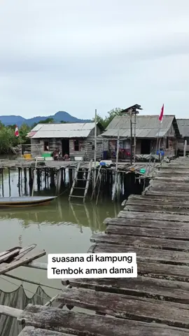 suasane di kampung Tembok aman damai sejuk #jelajahpulaulingga  #kelilingpulau  #fyp 