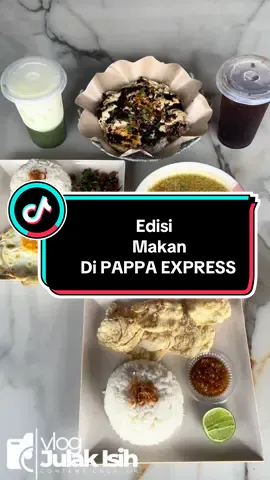 Hari ini julak mau makan siang di PAPPA EXPRESS, ini CABANG DARI PAPPA HOUSE yang ada di jl.antang kalang ya, disini menunya ada makanan berat dan cemilan juga. Untuk makan siang kali ini julak pesan soto betawi, nasi ayam cincang kemangi dan nasi telur ponti, alamatnya di foodcourt sisingamangaraja arah yos sudarso bukanya dari jam 09.00-21.30 #makanan#kuliner#vlogjulakisih #palangkarayakotacantik #fyp 