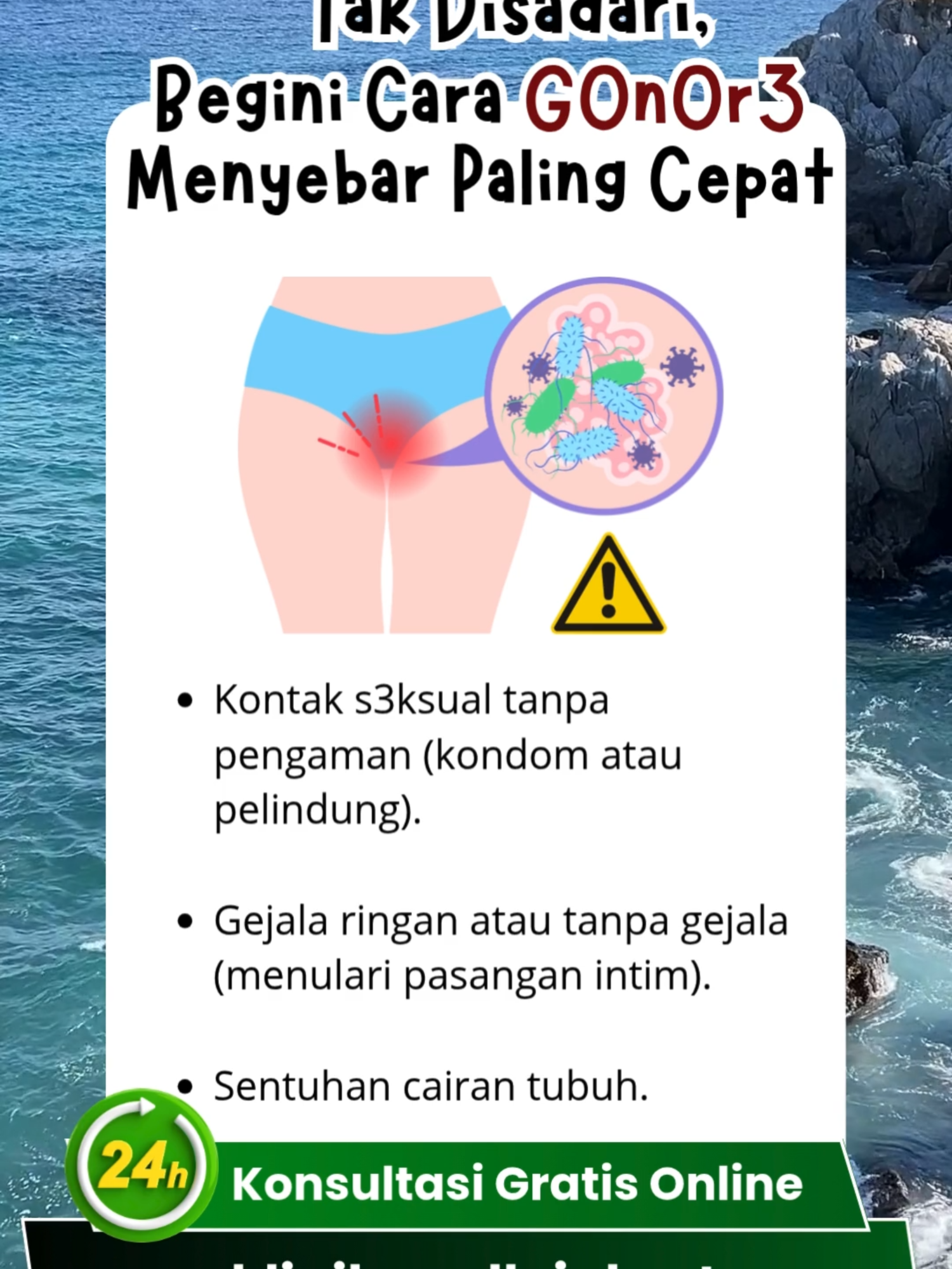 Tak Disadari, Begini Cara G0n0r3 Menyebar Paling Cepat Info Selengkapnya Hubungi Nomor yang Tercantum pada Profil untuk Berkonsultasi secara (GRATIS)! #xybca #fyp #fypシ゚viral #gonore #kencingnanah #pms #ims #penyakit #penyakitkelamin #penyakitmenularseksual #infeksi #infeksimenularseksual #klinikapollo #jakarta #edukasikesehatan #infokesehatan