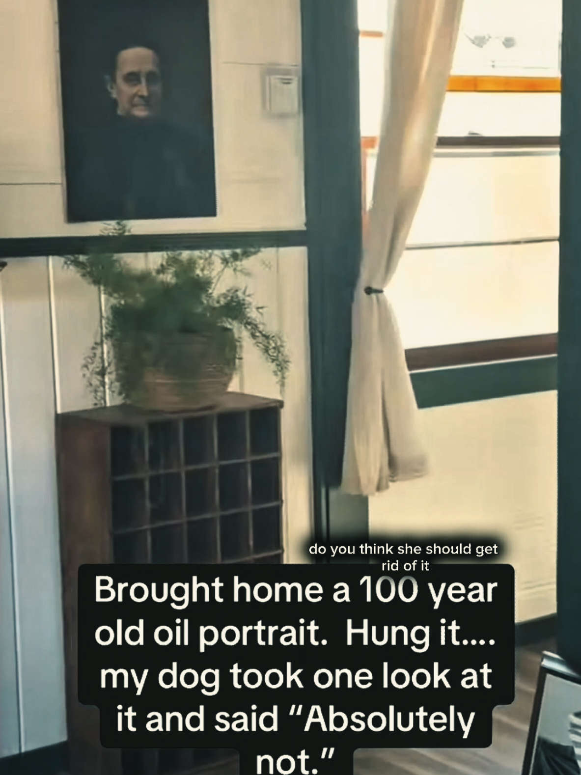 haunted painting #haunted #paranormal #ghost #scaryvideo @becsnapped 