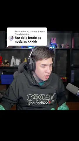 Respondendo a @ElianRobertoo ignorância máxima 