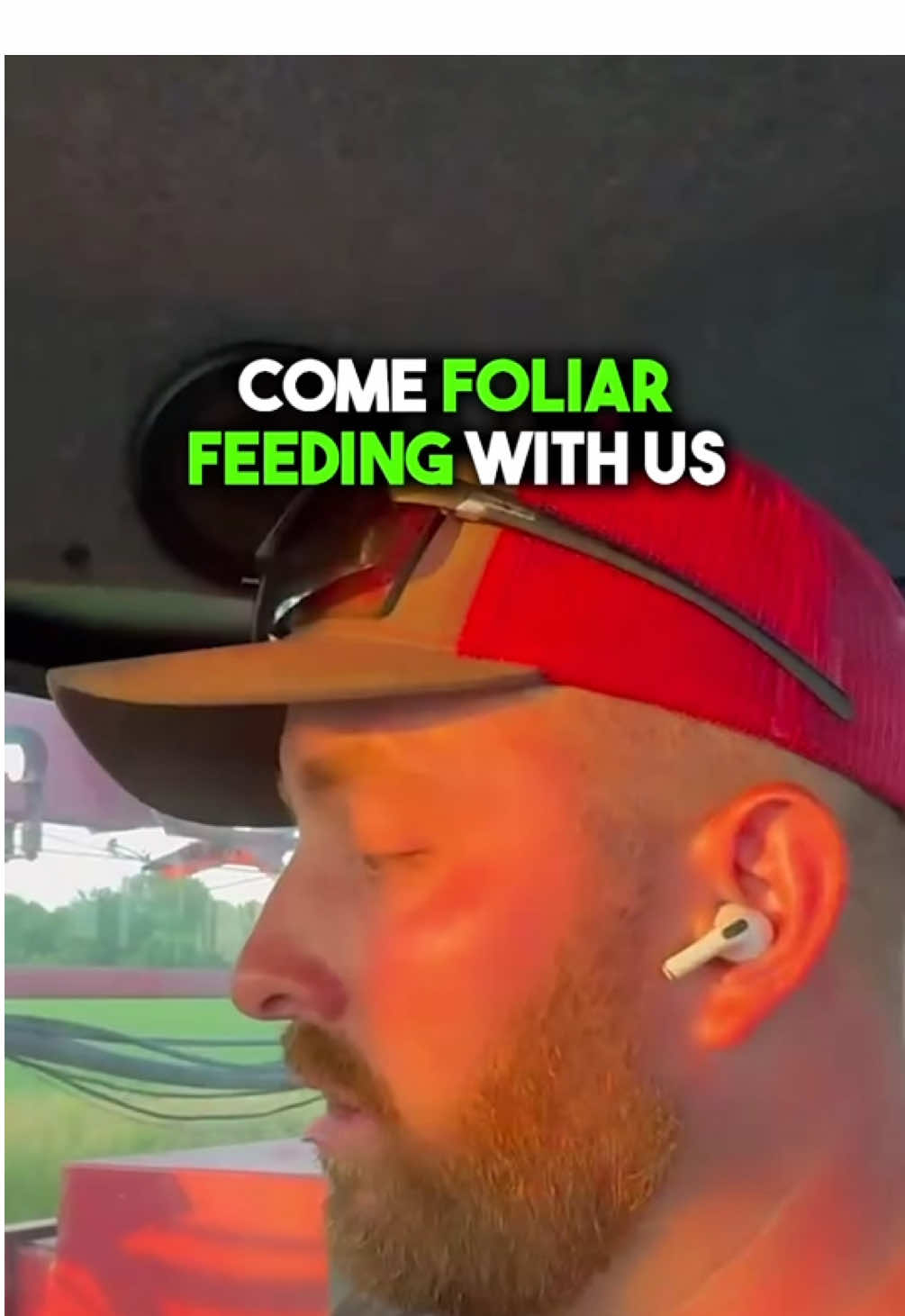 Jason was out Foliar Feeding in July running on corn with a mix of 3-18-18, manganese, zinc, boron, magnesium, and copper. We like to do it in the evening when the plant isn’t stressed from the heat, because that’s when we can get absorb nutrients & maximize the fog effect. We want super fine droplets that float down slow and let the plant pull in more nutrients. It’s the exact opposite of a herbicide pass and it makes all the difference in uptake. If you want to know more drop FOLIAR
