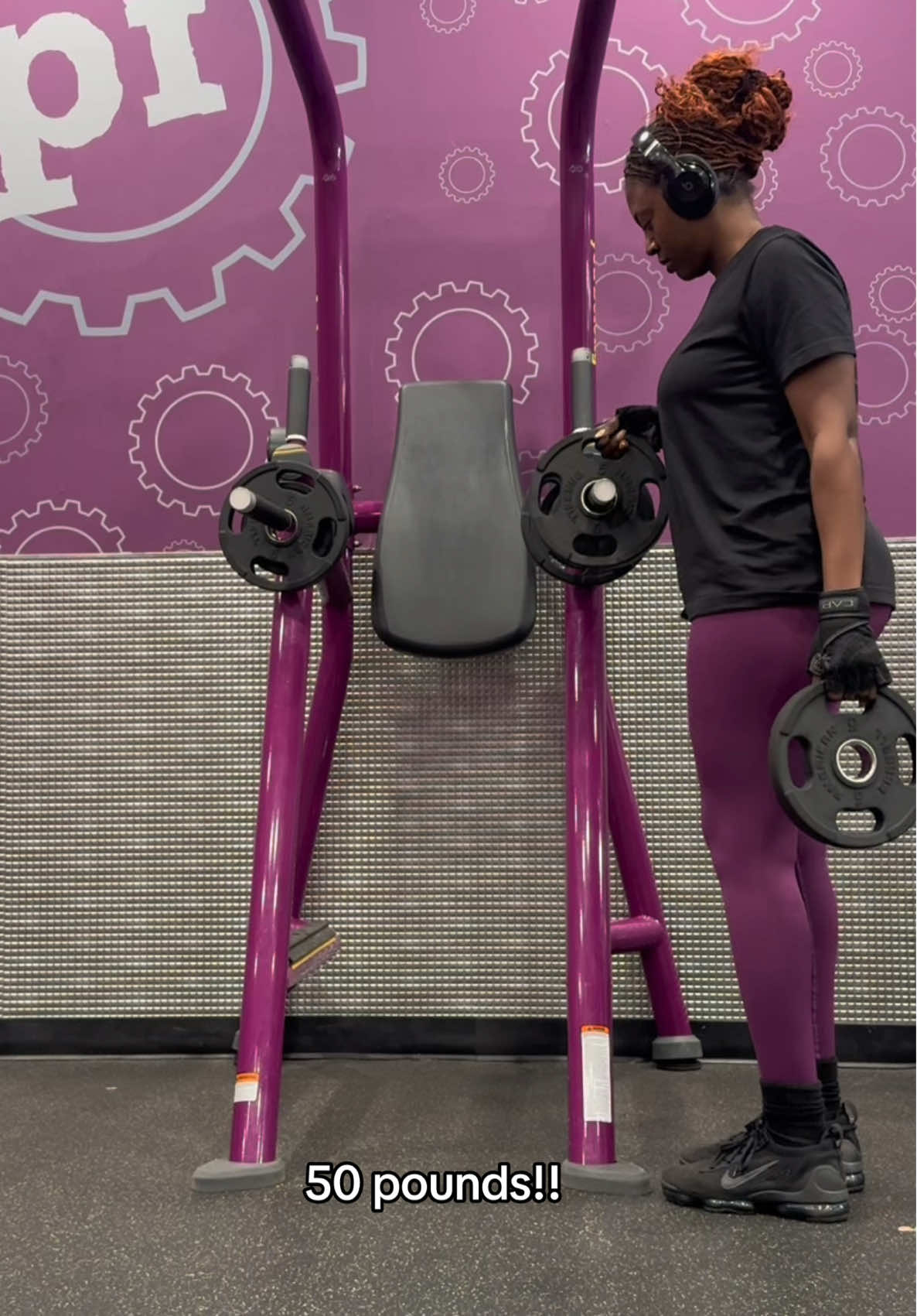 From 0 to 50 pounds like it’s nothing 🤧 #GymTok #fitnesschallenge #fypシ     