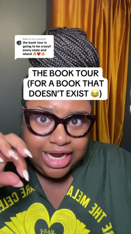 Replying to @Jo  Don’t get me started on the book tour! That’s already planned. I just have to write the book and make sure it’s not trash first. 🫠🫠 #authorthreads #booktour #debutnovel #contemporaryromance #blackownedbookstore 