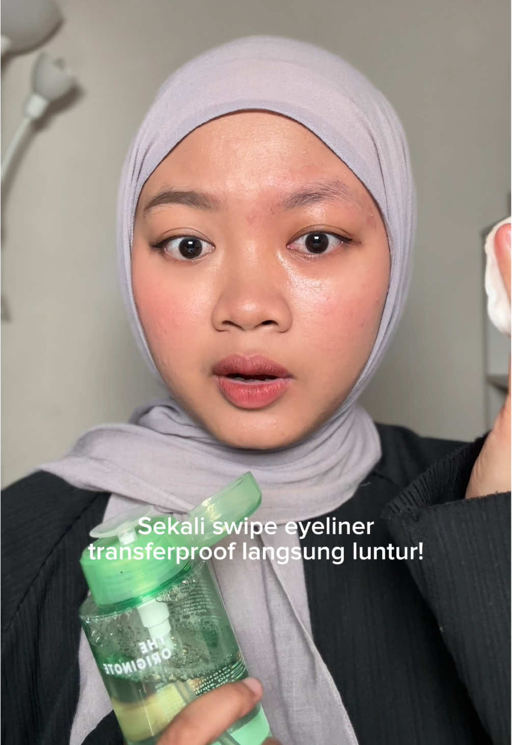 Micellar water rasa toner 🌱 💚 | #theoriginote #micellaracne 