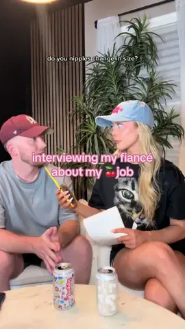 interviewing my fiancé with some of your questions…how’d he do🤨 #breastaugmentation #plasticsurgery #relationshipgoals #couplescomedy #lol 
