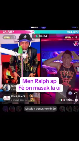Men Ralph ap@Leve men sou yon Piti la ui @🦂Mendel Tou Lumen @paleanpilshow1 @💧💧Ralph la voix d'Or2 TRF💧 @maicowell @Peyi moun pa peyi pam @Unclekendjistar @Vag Lavi Peyi a 