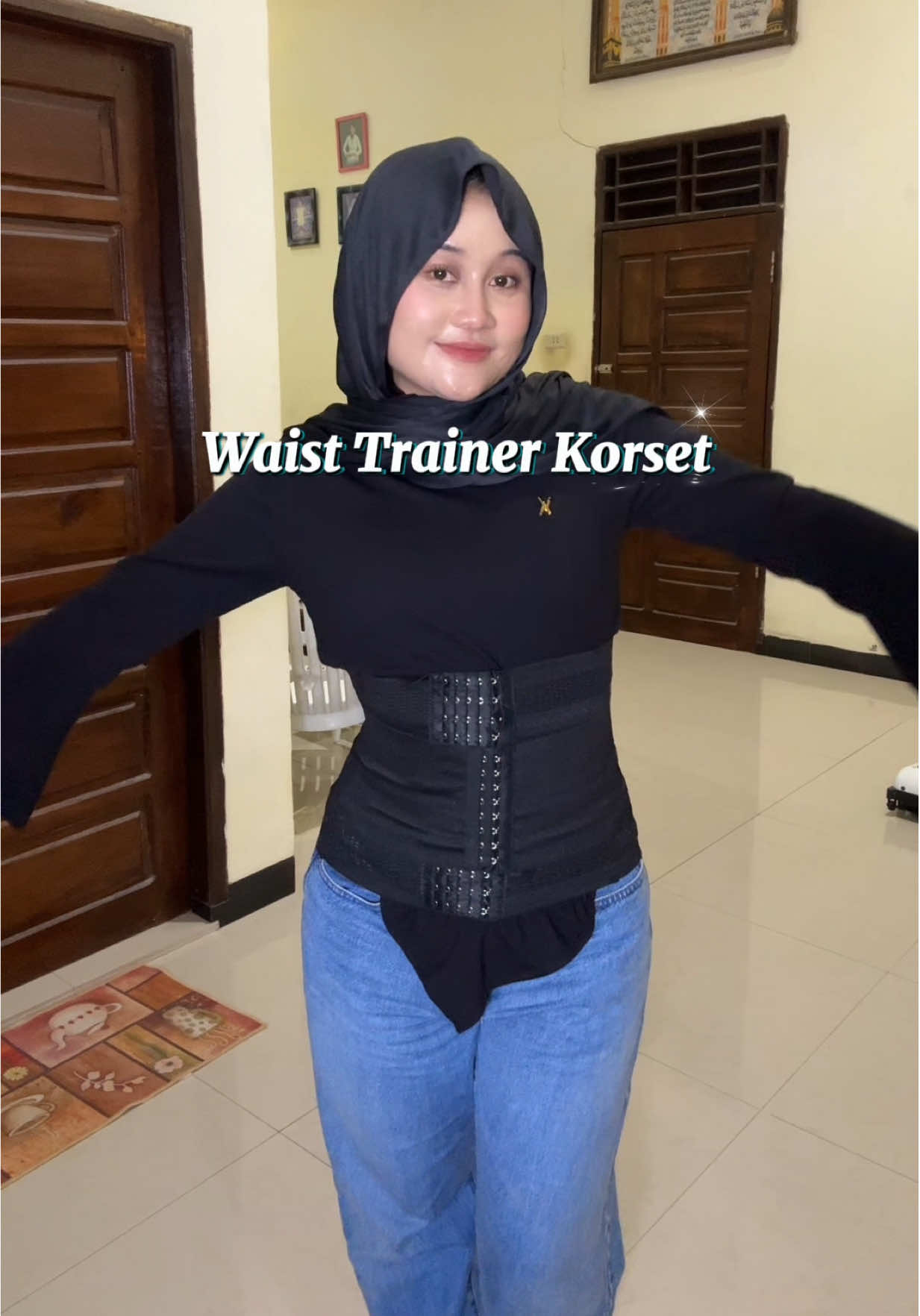 Yang mau punya pinggang lebih slim dan cantik yuk coba pakai wait traineer korset ini yaa #korset #korsetpelangsing #korsetperut #korsetviral 