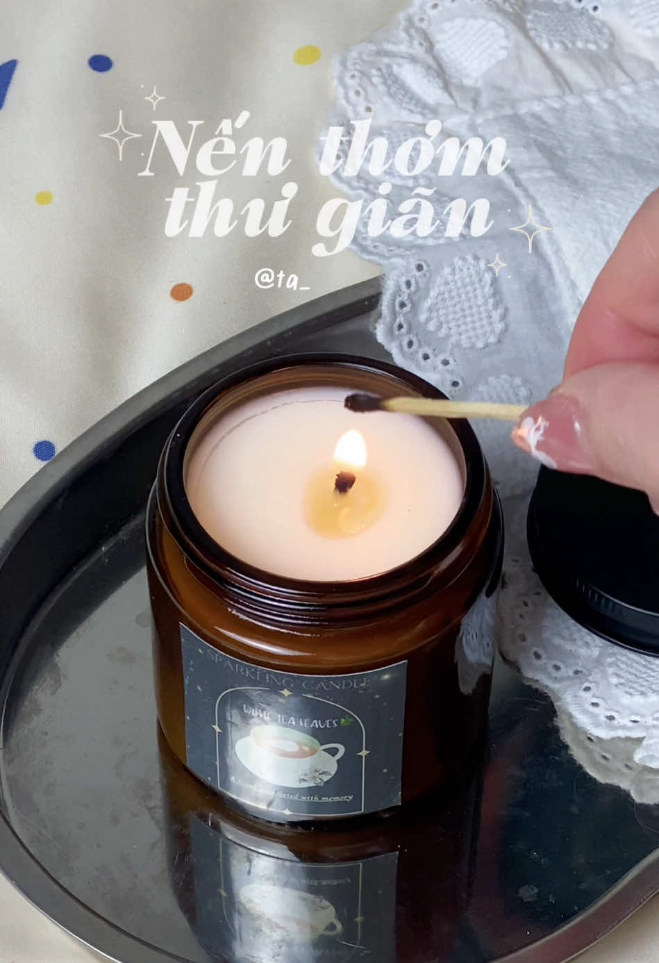 Me time 💆🏻‍♀️ #nenthom #nenthomhandmade #taphoakomi #unboxing #quatangnguoiyeu 