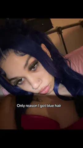 #foryou #bluehair 