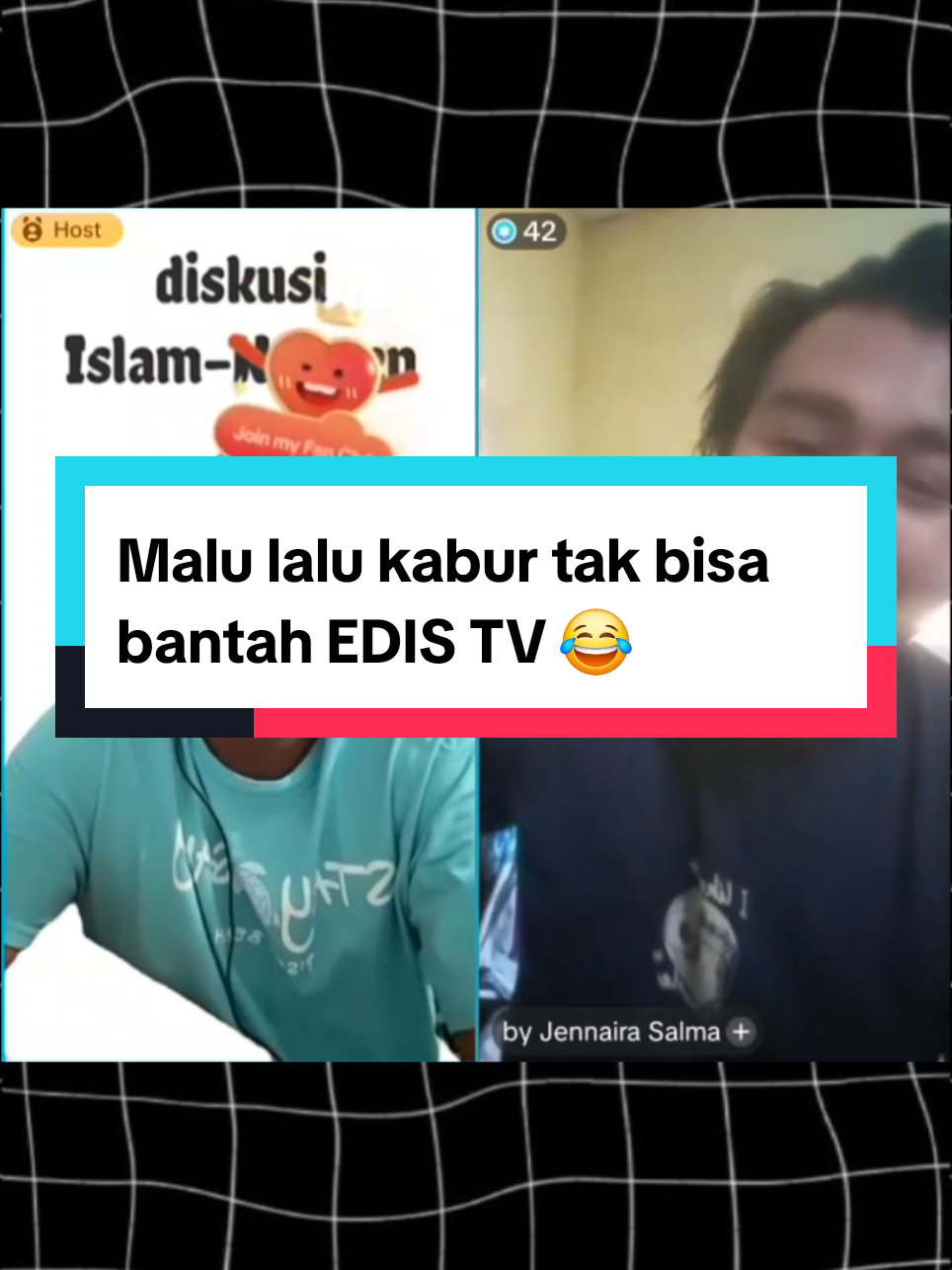 Banyak ga taunya muslim ini kabur setelah diberi dalil EDIS TV #islam #edistv #apologetislamindonesia #diskusi 