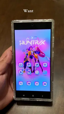 How to get KPop Demon Hunter theme on Samsung  #samsung #kpop #theme #s24ultra 