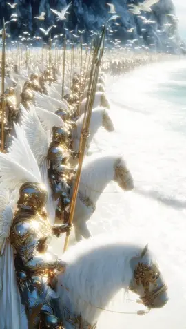 Fight for God we will win #God #angel #archangelmichael #aigenerated #warriors #wolink 