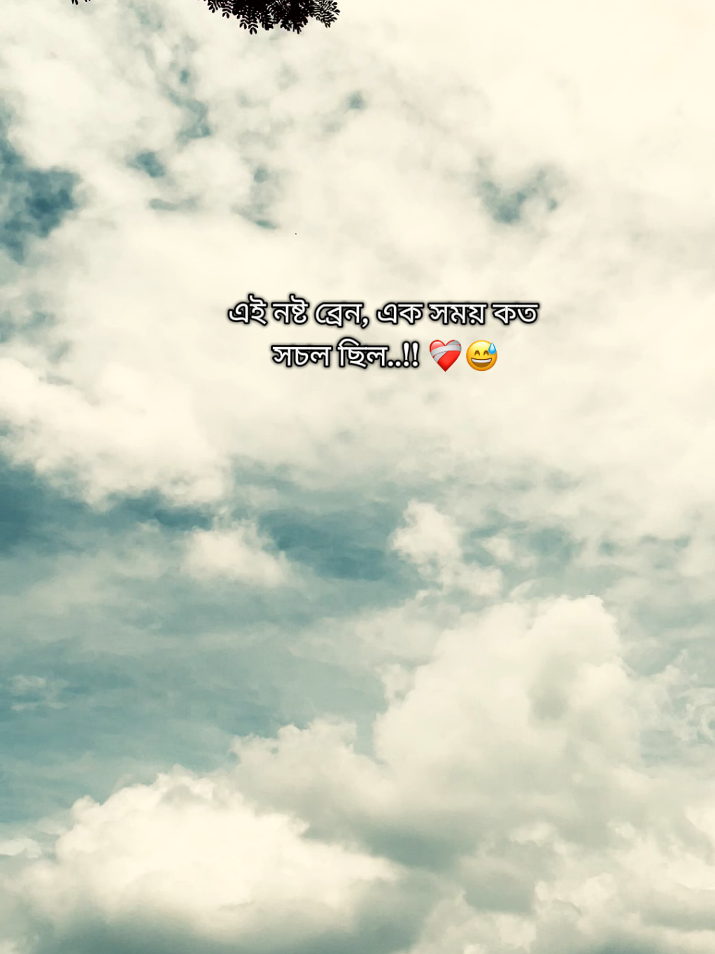আমার এই নষ্ট ব্রেন, এক সময় কত সচল ছিল..!! ❤️‍🩹😅 @TikTok @TikTok Bangladesh #foryou #foryoupage #hridoy_foryou_ #unfrezzmyaccount #view 