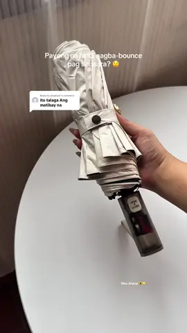 Replying to @shoplyn2 no rebound umbrella with 60 ribs #noreboundumbrella #antireboundumbrella #automaticumbrella #uvumbrella #payong 