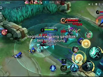 nasib jadi exp 🗿#rzmlbb #benedetta #mlbbidbo 