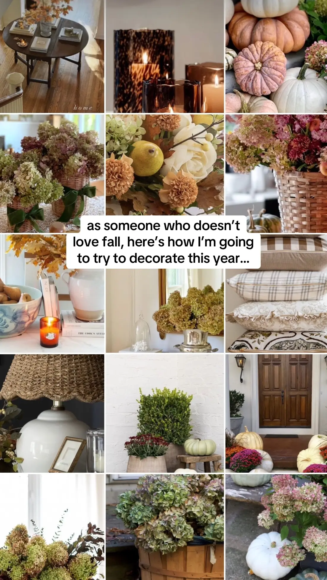 I dread adding in the fall orange color every year #falldecor #fallhomedecor #fallaesthetic  