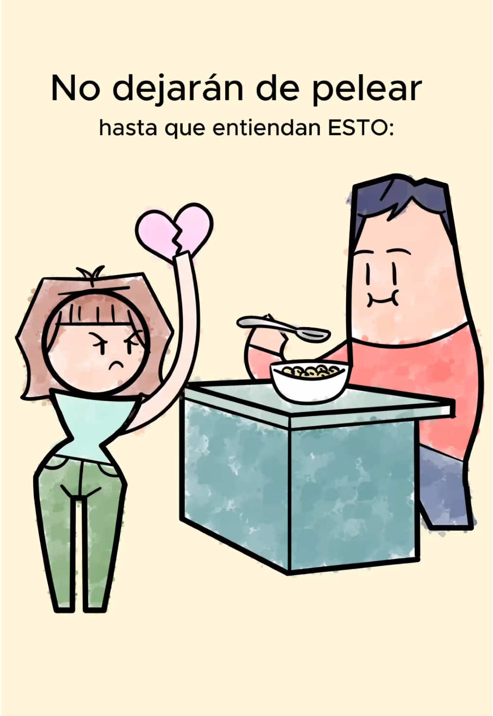 No dejarán de pelear hasta que entiendan ESTO: