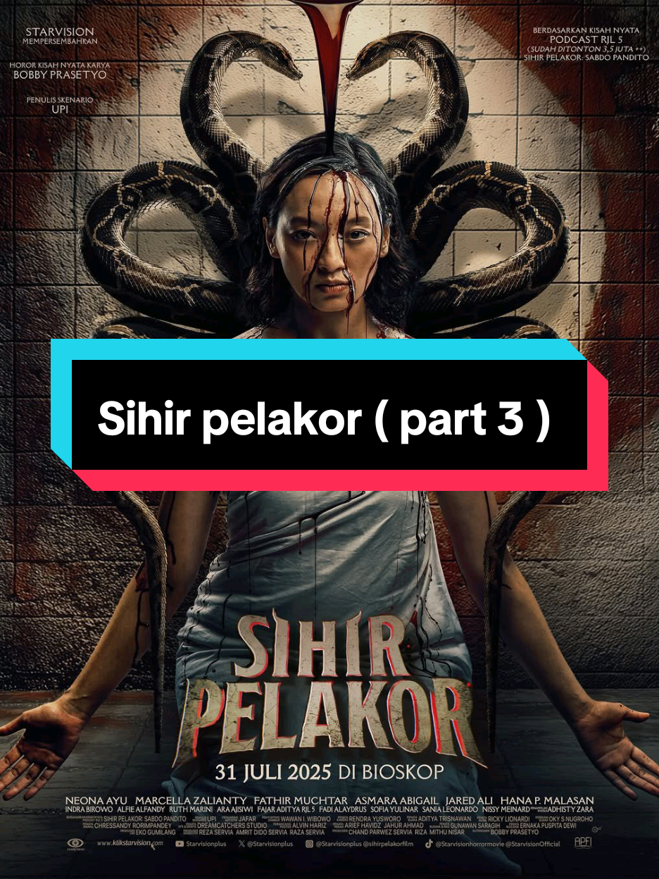 Sihir pelakor ( part 3 ) #filmhororindonesia #bioskopindonesia #netflix #sihirpelakor #fypシ゚viral 