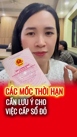 Cần lưu ý các mốc này khi làm sổ đỏ ♥️✨✨ #thanhthiennga #bds #batdongsan #batdongsan2025 #dautubatdongsan 