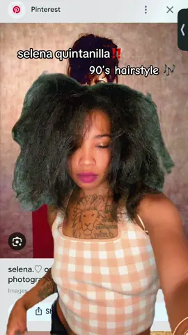 90’s hairstyle ‼️👌😩 #90s #inspo #hairtok #naturalhair 