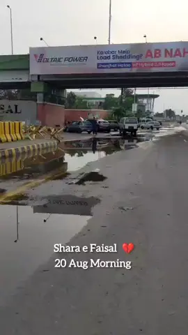 After 24 Hours I Reached Home Safely Alhumdulillah But, This is all that my eyes saw today 💔  #karachi #rain #sharaefaisal #weather 