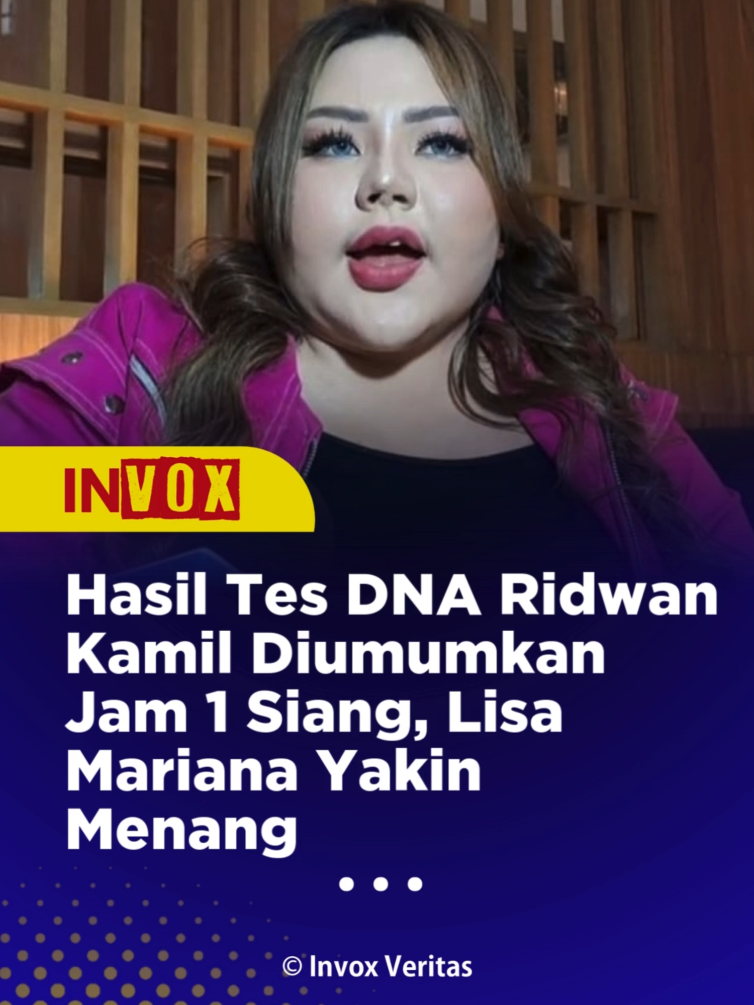 Hasil tes DNA antara Ridwan Kamil dan Lisa Mariana akan diumumkan hari ini oleh Bareskrim Polri pada Rabu, 20 Agustus 2025 pukul 13.00 WIB. Kabar ini diumumkan langsung oleh Muslim Jaya Butarbutar, kuasa hukum Ridwan Kamil. 